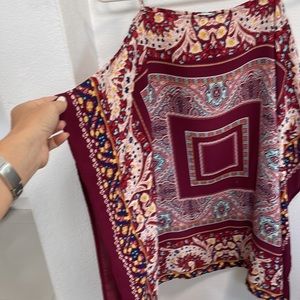Monteau handkerchief bohemian coverup tunic